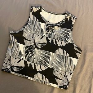 Nike racerback crop top